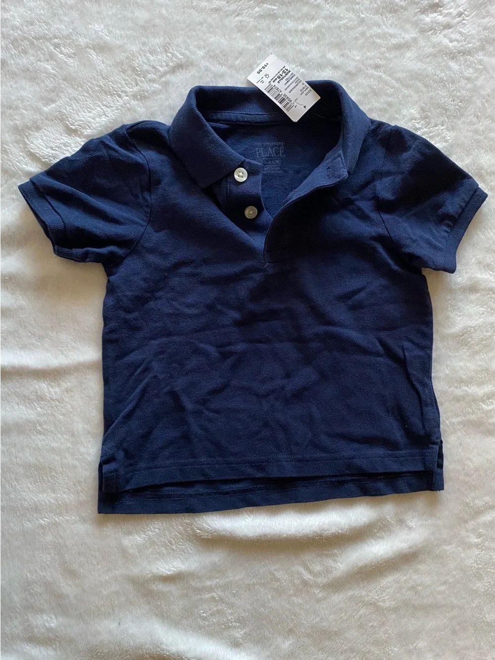 The Children's Place Navy Blue Polo Shirt. New. size 12m